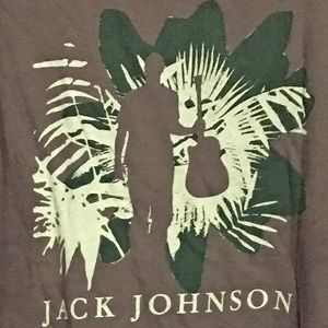 Musician Jack Johnson Music Tee Large NWOT